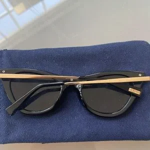 Accessories | Le Specs Enchantress In Black Smoke | Poshmark display picture 3